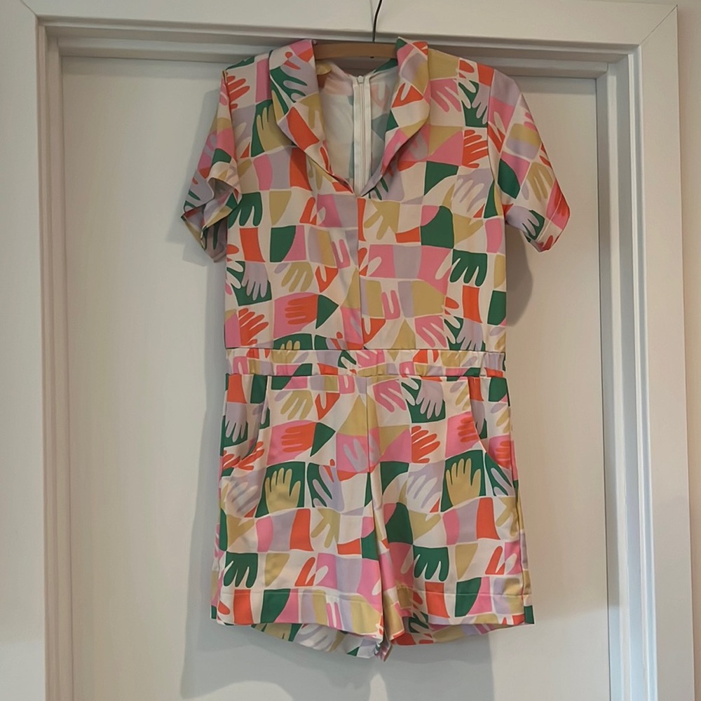 Dazed LA Hamds Retro Romper